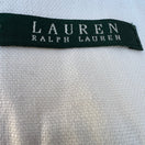 Switch Lauren Ralph Lauren Womens White 100% Linen Wide Leg Trousers Side Zip Size 14 2 image