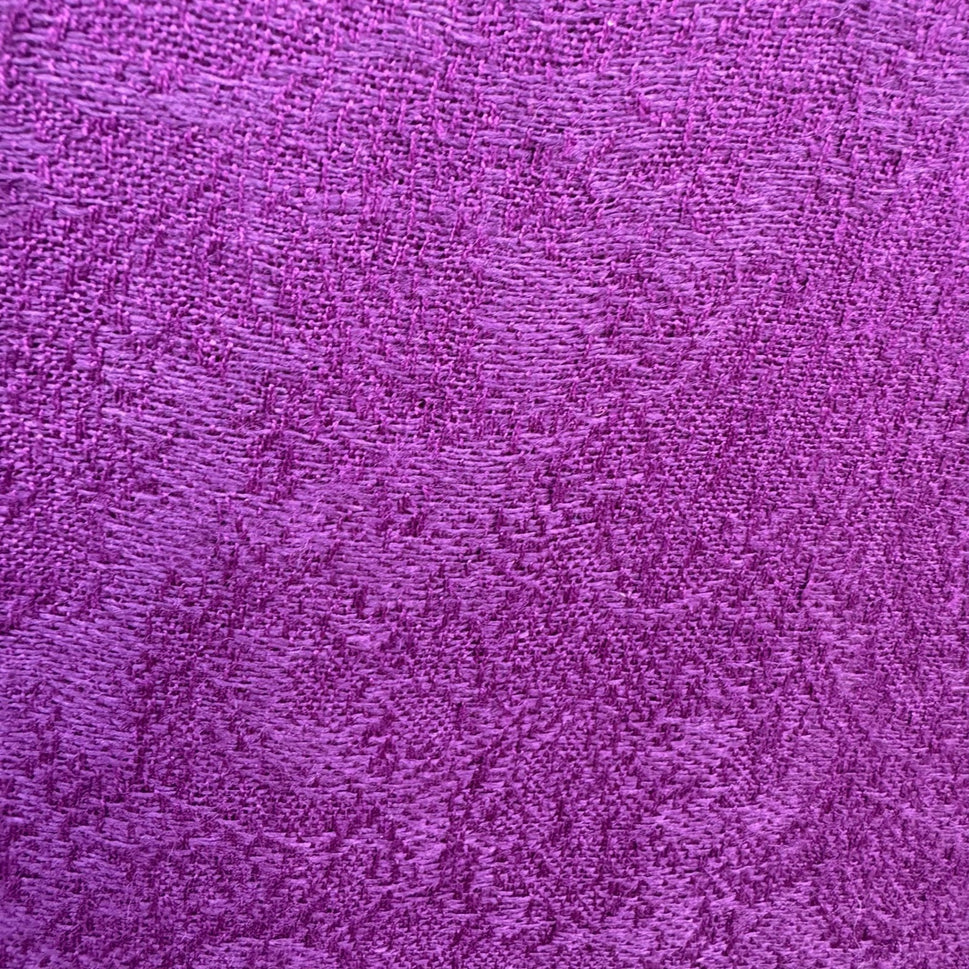 Purple Paisley Jacquard Pashmina Shawl Wrap Fringe Trim Violet Evening Scarf