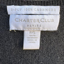 Switch Charter Club Argyle Cashmere Old Money Academia Minimalist Preppy Sweater S 2 image