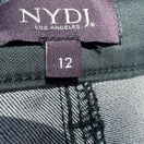 Switch NYDJ Ami Skinny Legging Forest Green Lift Tuck Slimming Pants M38Z2021 Womens 12 2 image