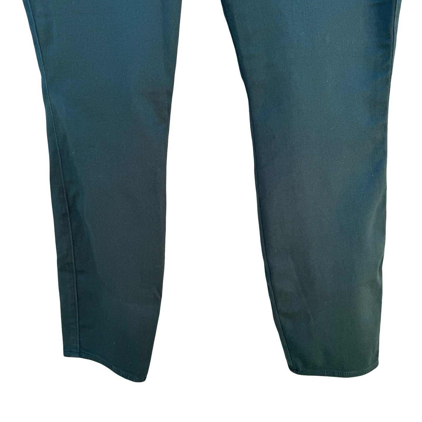 NYDJ Ami Skinny Legging Forest Green Lift Tuck Slimming Pants M38Z2021 Womens 12