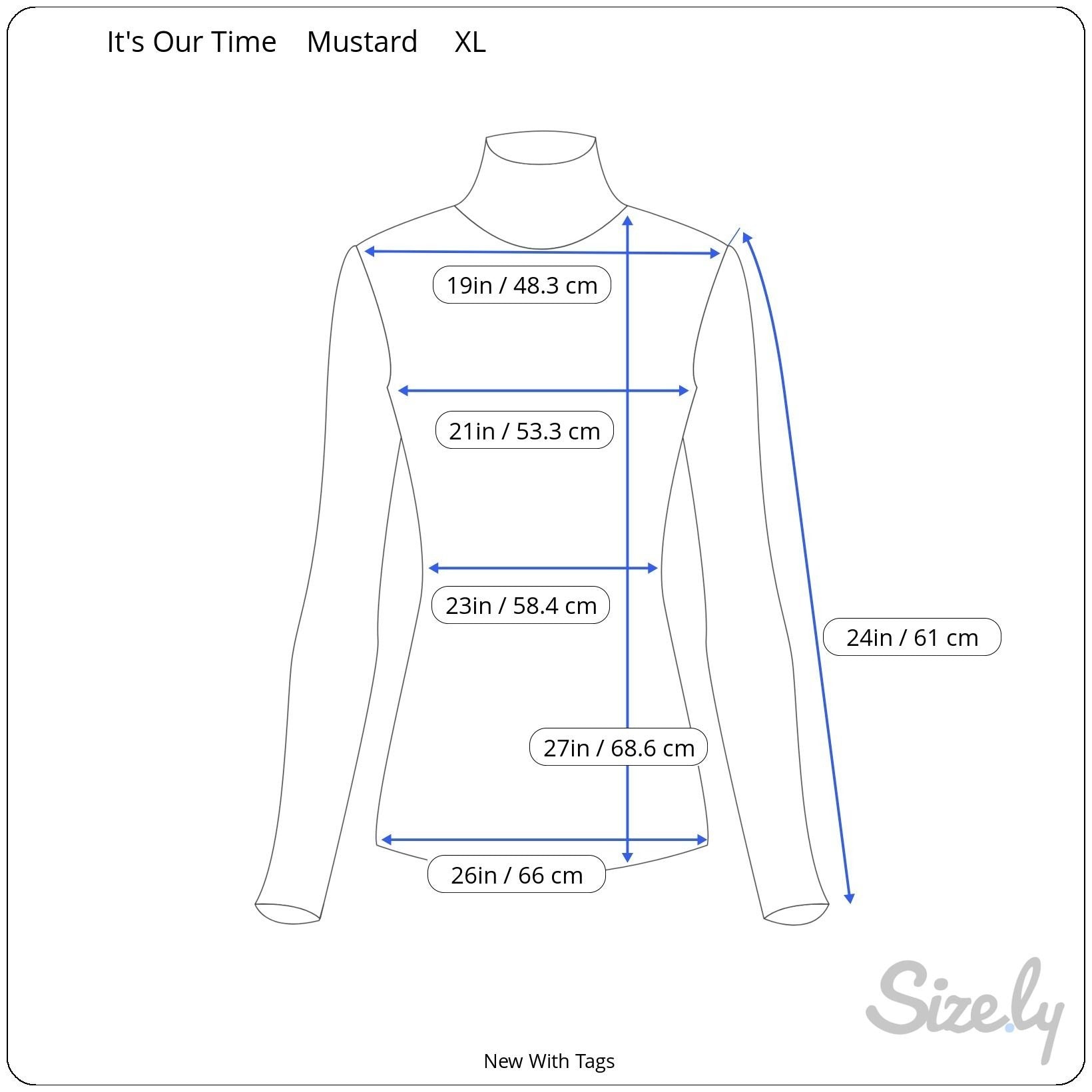 Its Our Time Mustard Yellow Womens Open Knit Cowl Neck Long Sleeve Sweater XL