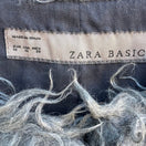Switch Zara Boho Mongolian Style Whimsigoth Glam Layering Shaggy Faux Fur Vest Gray M 2 image
