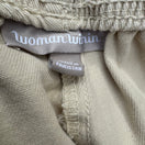 Switch Woman Within Womens Khaki Chino Pants 20W Elastic Waist Cotton Twill 31-0866-9 2 image