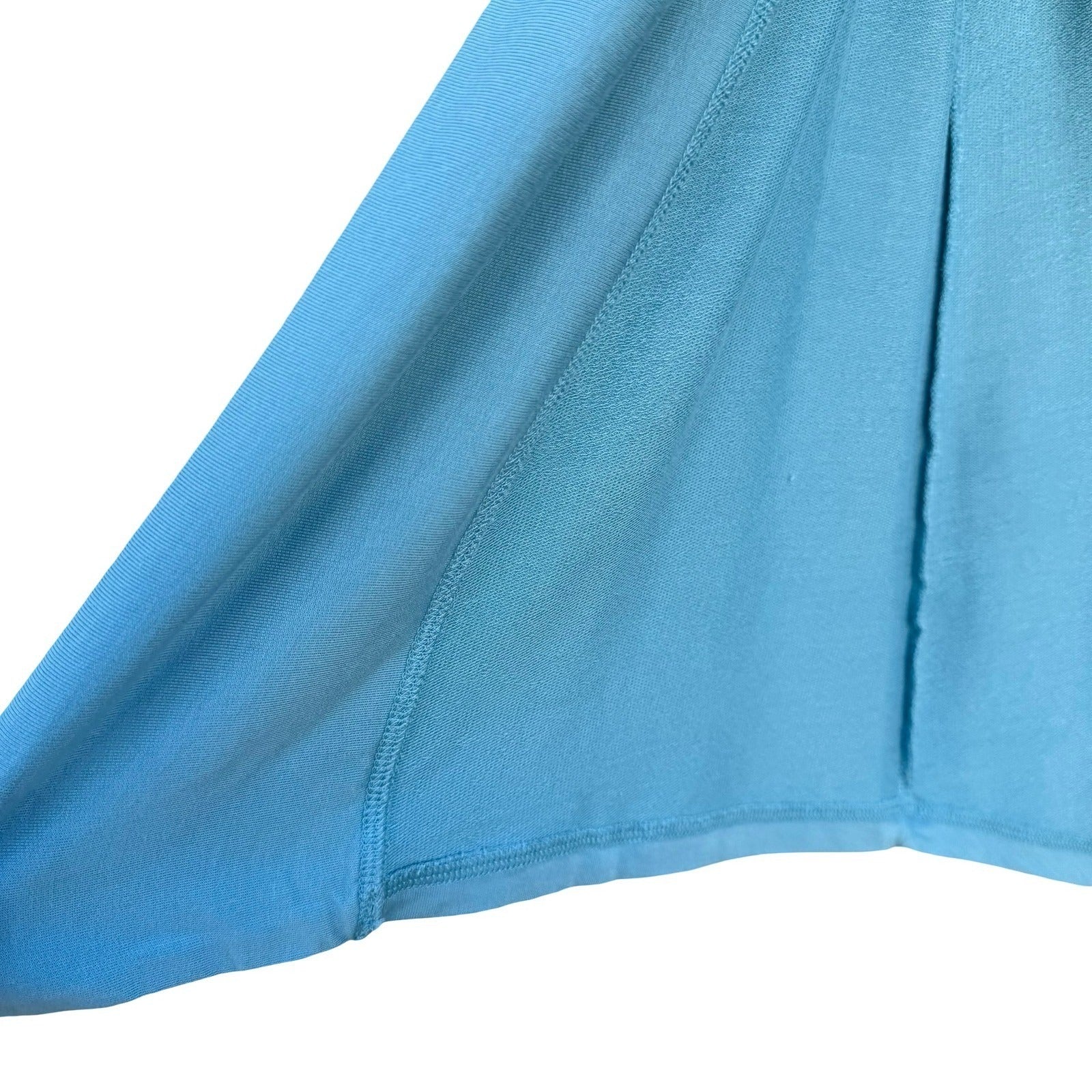 Isaac Mizrahi Live! Womens Light Blue Open Front Shawl Collar Cardigan Size M