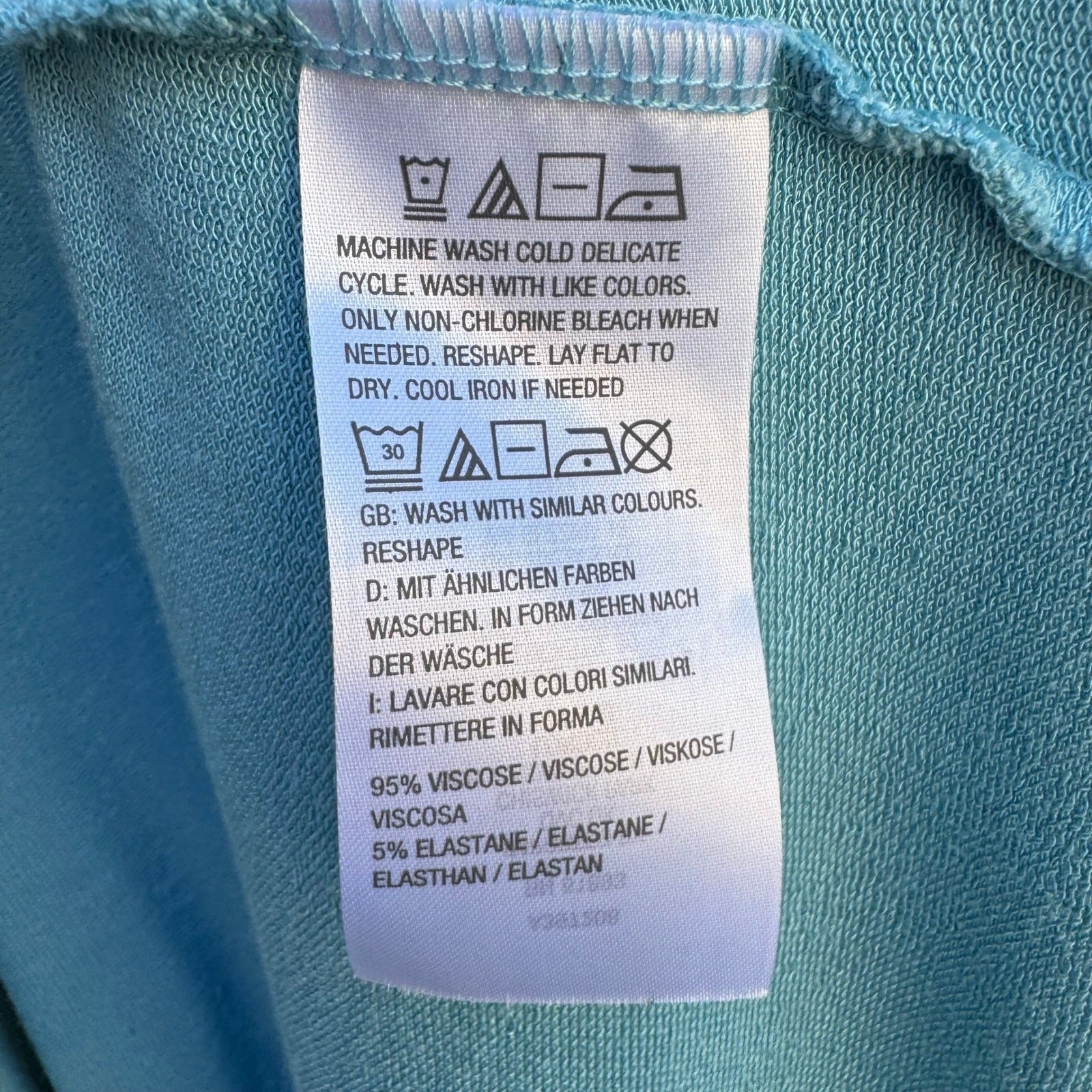 Isaac Mizrahi Live! Womens Light Blue Open Front Shawl Collar Cardigan Size M
