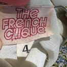 Switch The French Clique Vintage 70s Silk Embroidered Blouse Belt Harem Palazzo Pants 4 3 image