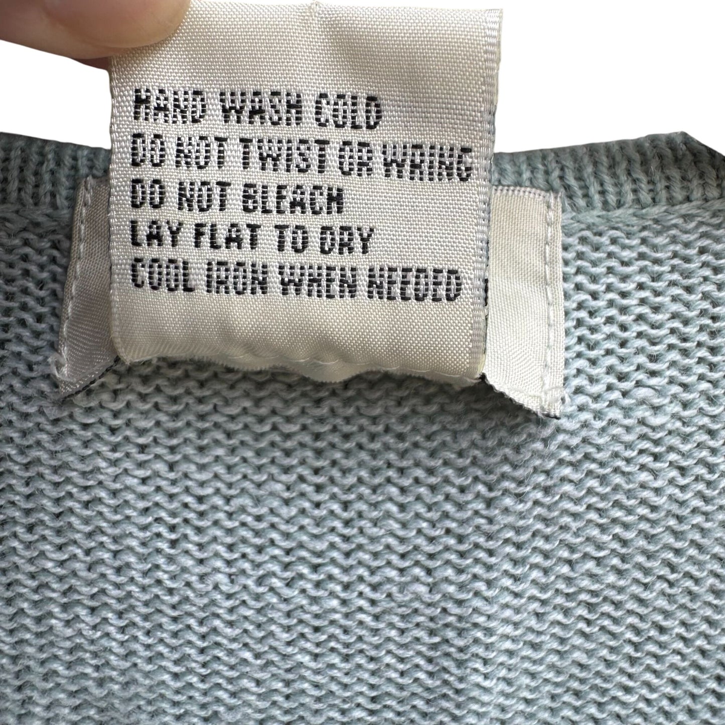 Epogee Vintage Womens Green Floral Embroidery Short Sleeve Cottage Cardigan L