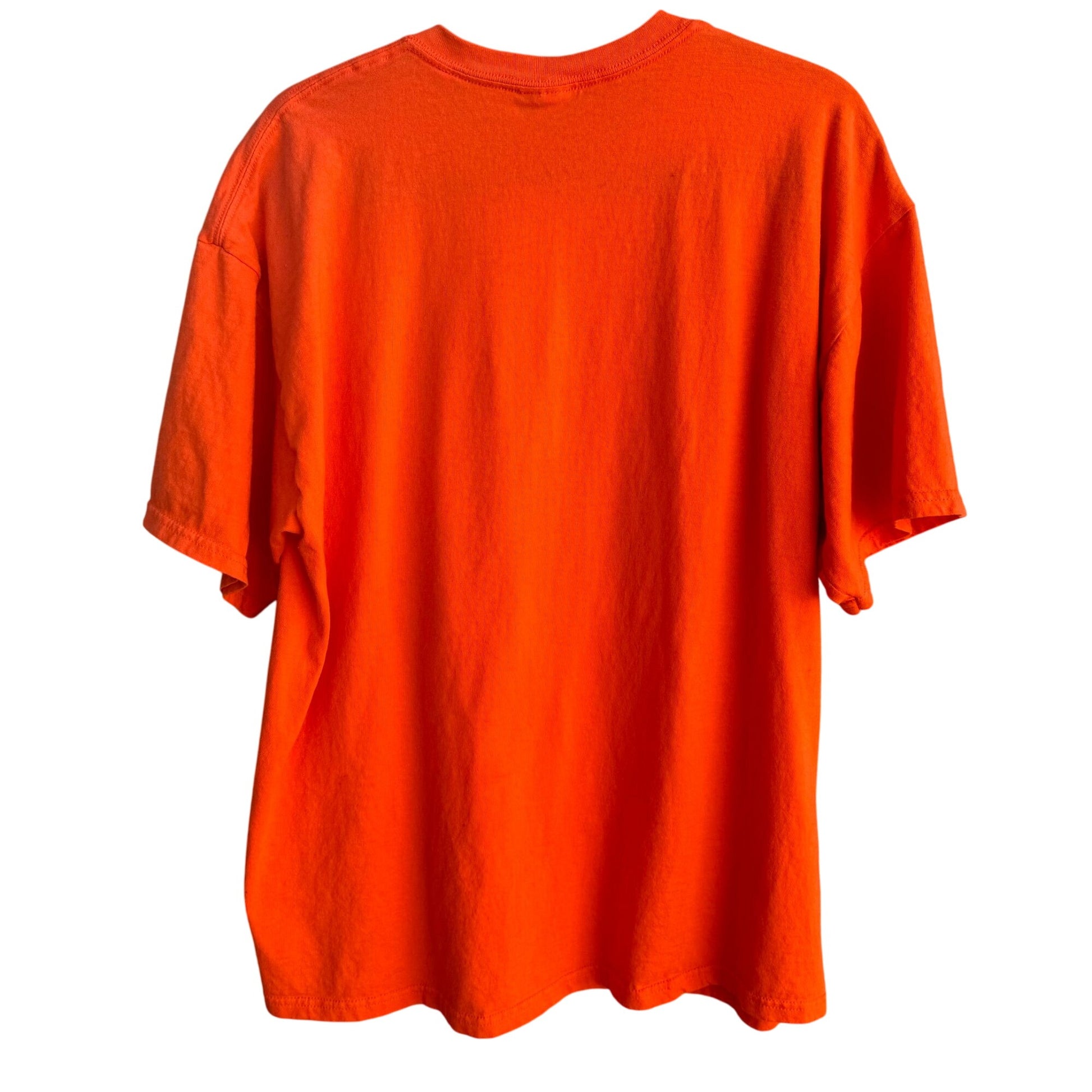 Langston University Established 1897 Orange Lion Graphic Print Short Sleeve Tee