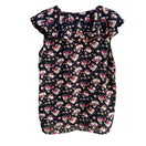 Switch Vintage Womens Sleeveless Boho Floral V Neck Flowy Coquette Ruffle Blouse Shirt 2 image