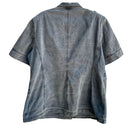 Switch Adrian Jordan Denim Double Breasted Buttons &amp; Pockets Military Blazer Jacket 22 2 image