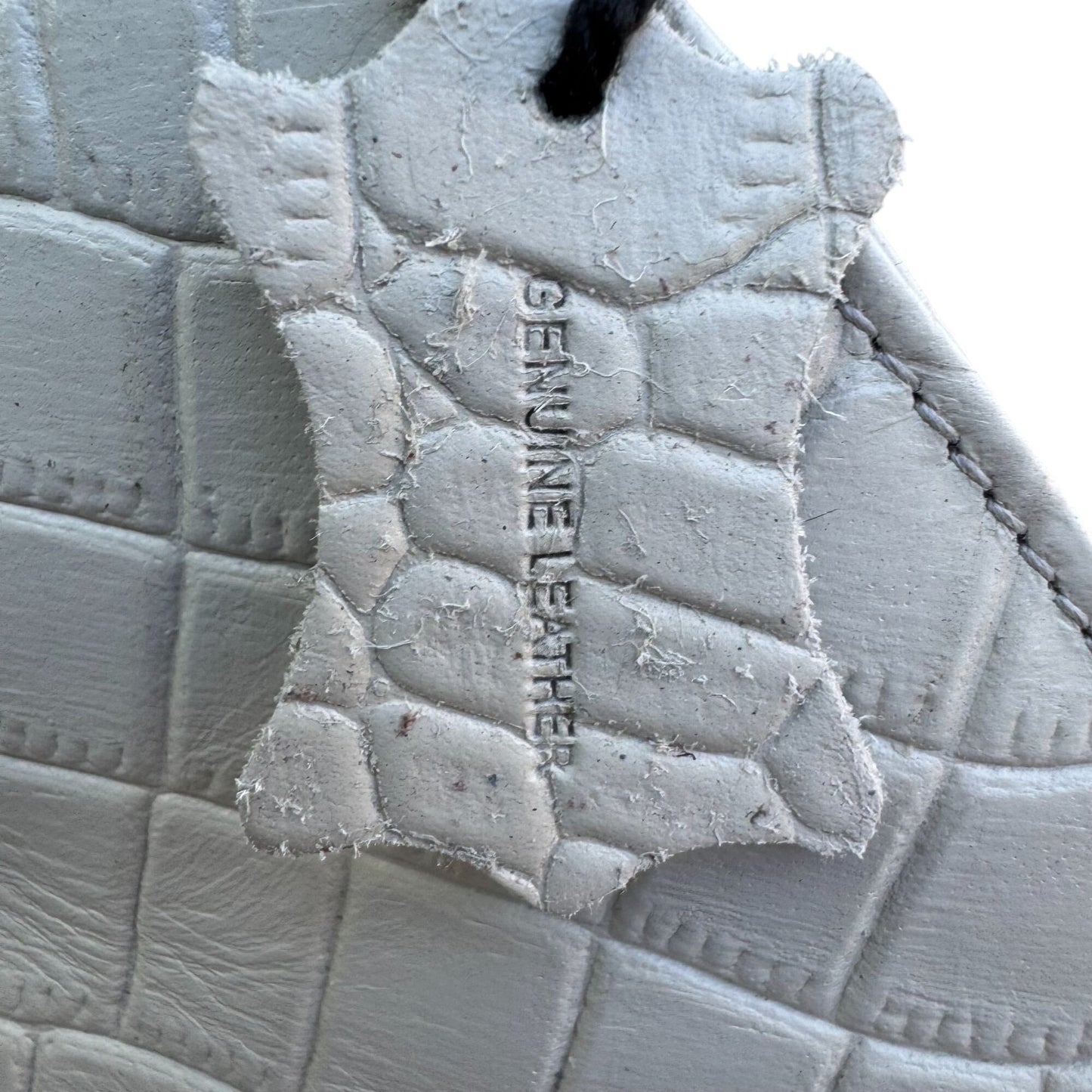 Stone Croc Embossed Leather Womens Hobo Bag Single Strap Magnetic Closure New