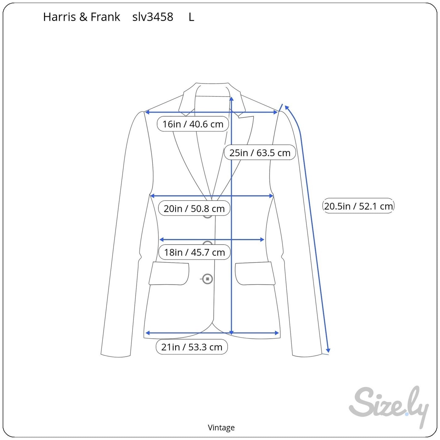 Harris & Frank Vintage70s Navy Blue 100% Pure Wool Skirt Suit Set Womens 13/14