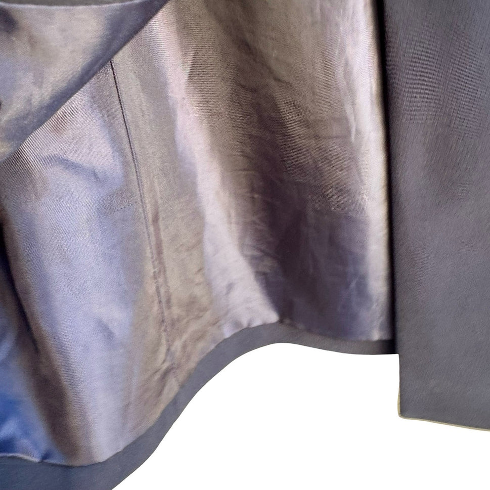 Caslon Vintage 90s Minimalist Dark Academia Corporate Longline Blazer Jacket