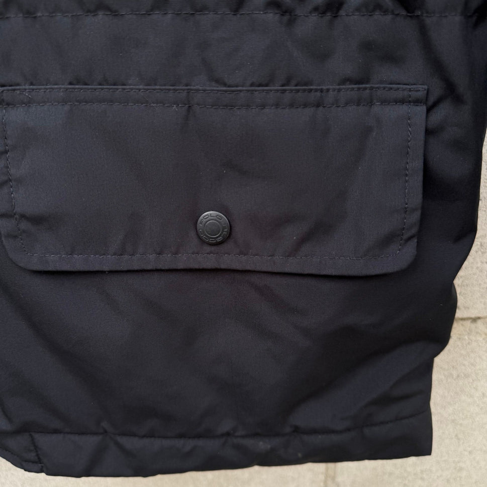 Ralph Lauren RL 2000 Mens Black Thinsulate Utility Jacket Super Microft Size M