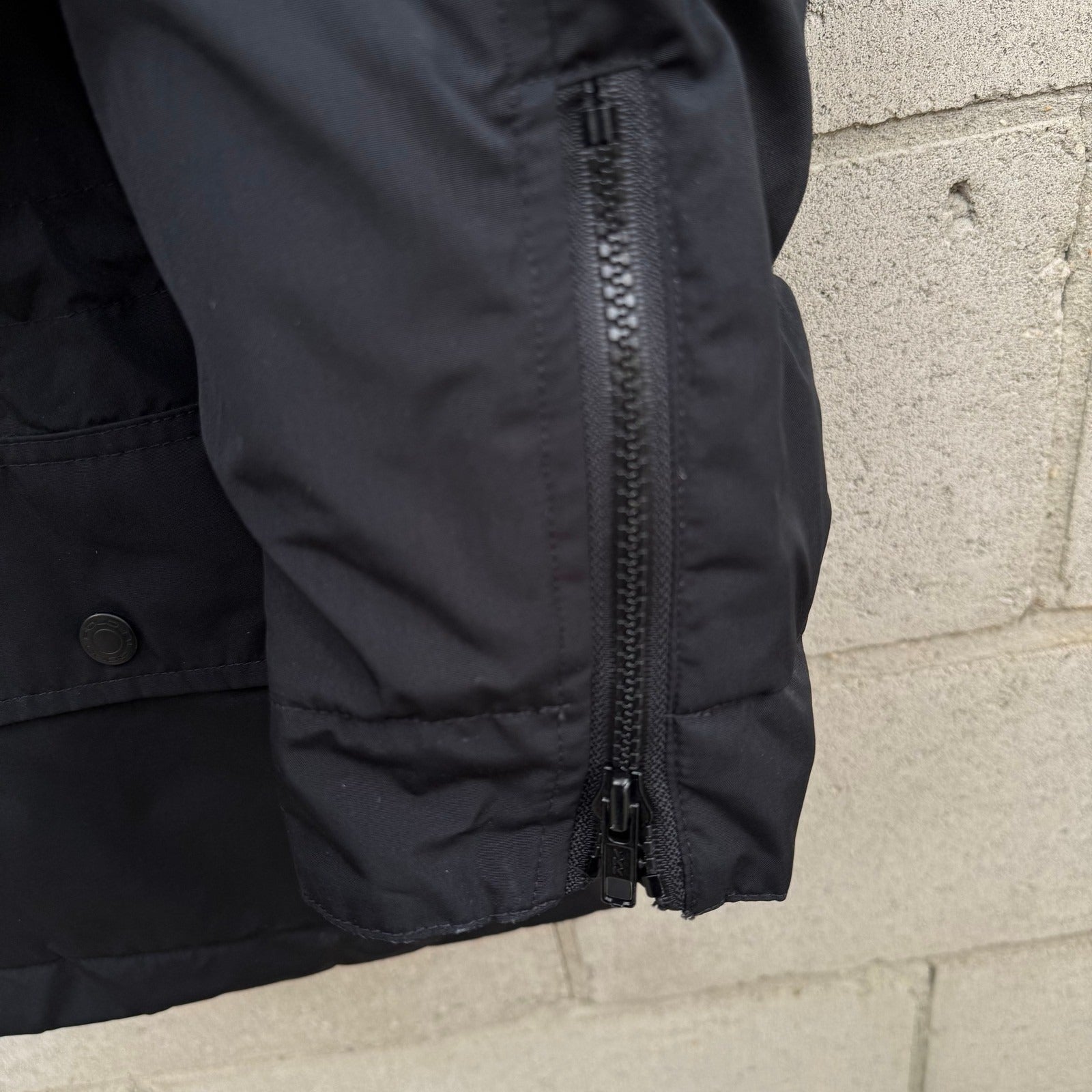 Ralph Lauren RL 2000 Mens Black Thinsulate Utility Jacket Super Microft Size M