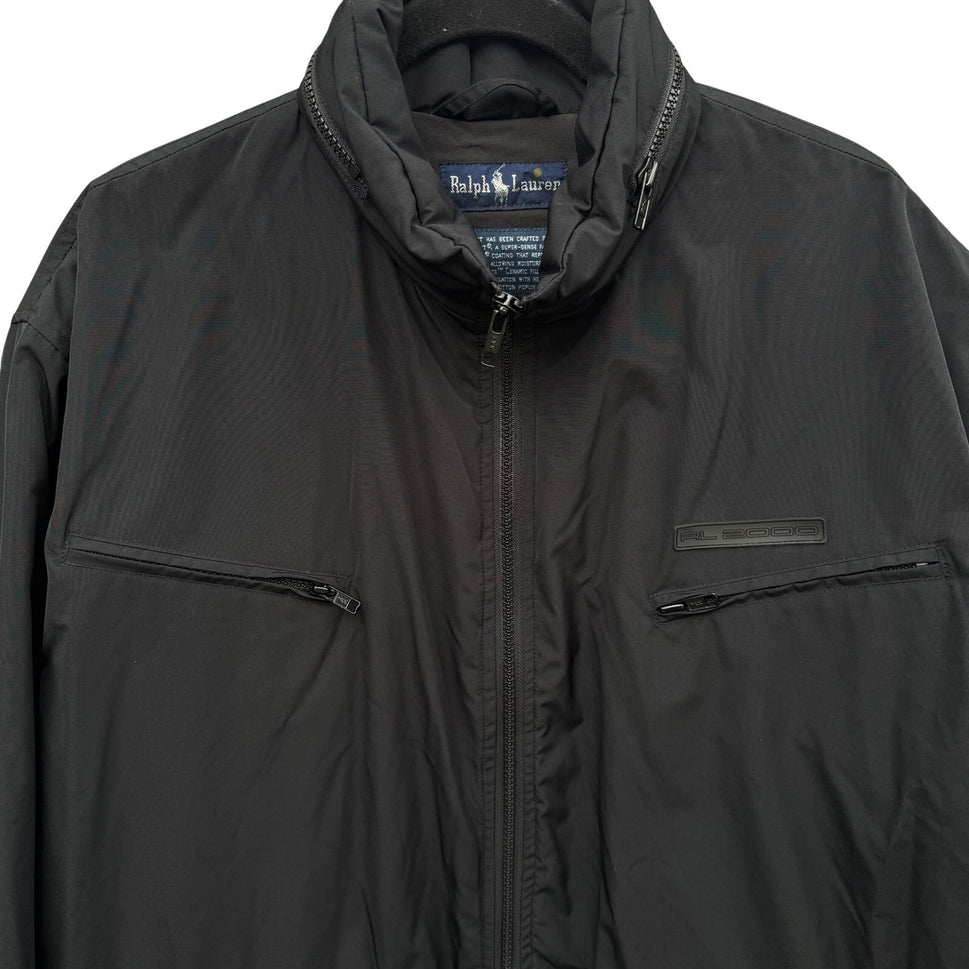 Ralph Lauren RL 2000 Mens Black Thinsulate Utility Jacket Super Microft Size M