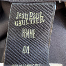 Switch Jean Paul Gaultier Femme Vintage 90s Black Wool Wrap Midi Skirt Designer Archive 2 image