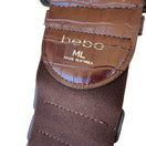 Switch Bebe Vintage 90s Y2K Indie Sleaze Brown Crocodile Embossed Wide Cinch Belt M/L 2 image