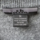 Switch CH Classic 100% Cashmere Quiet Luxury Old Money Preppy Cozy Sweater Mens Gray M 2 image