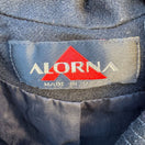 Switch Alorna Vintage 80s 80s Womens Wool Stitched Black Coat Overcoat Minimalist Preppy 2 image