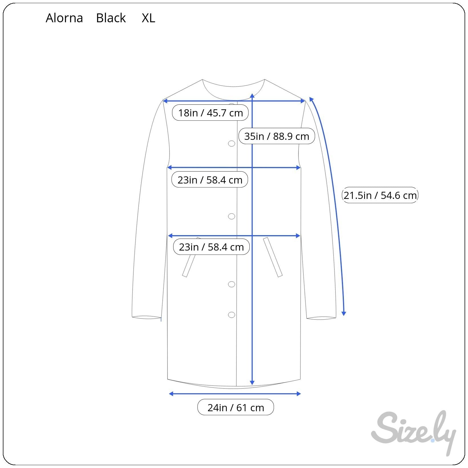 Alorna Vintage 80s 80s Womens Wool Stitched Black Coat Overcoat Minimalist Preppy