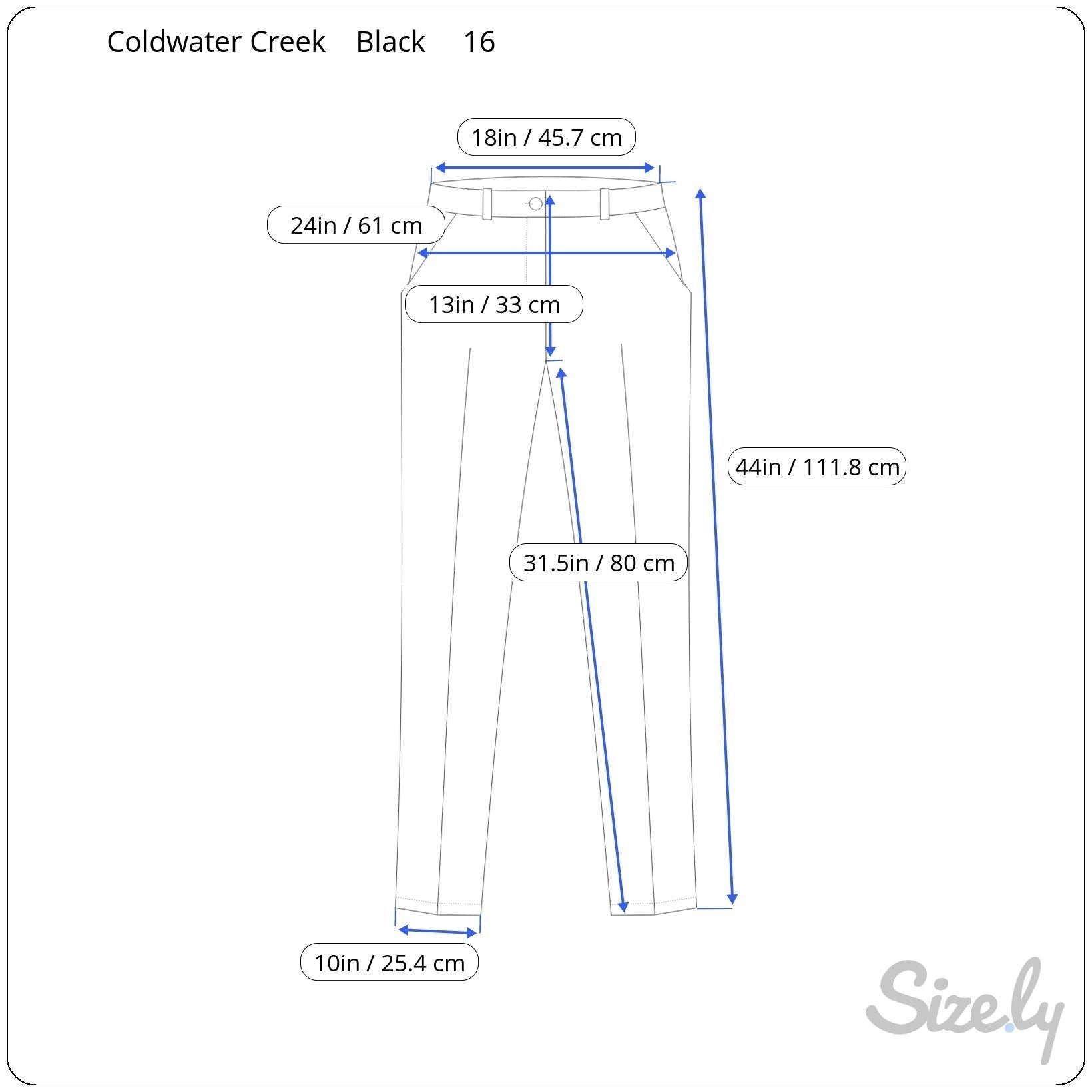 Coldwater Creek Womens High-Waisted Black Pleat Back Zipper Dress Pants Trousers