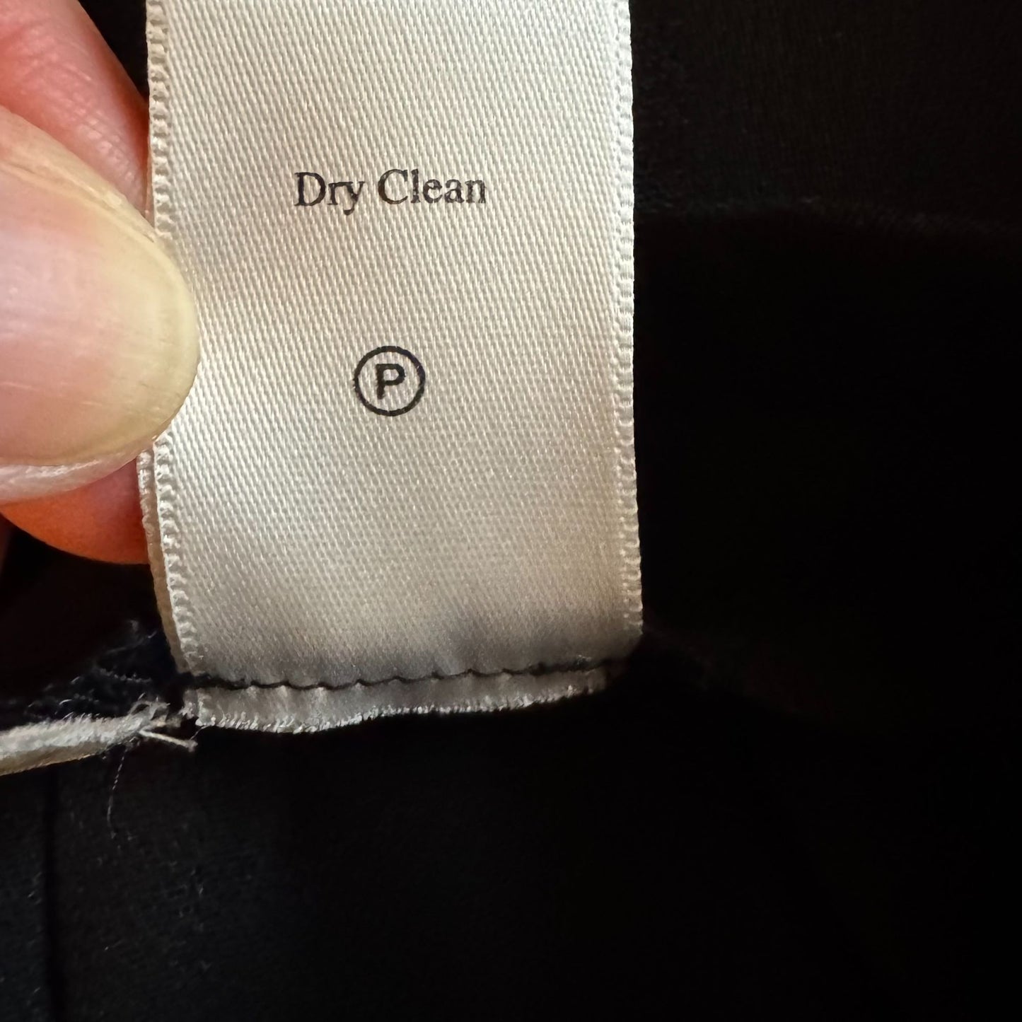 Coldwater Creek Womens High-Waisted Black Pleat Back Zipper Dress Pants Trousers