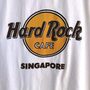 Switch Hard Rock Cafe Singapore Vintage Mens White Graphic Print Single Stitch Shirt XL 3 image