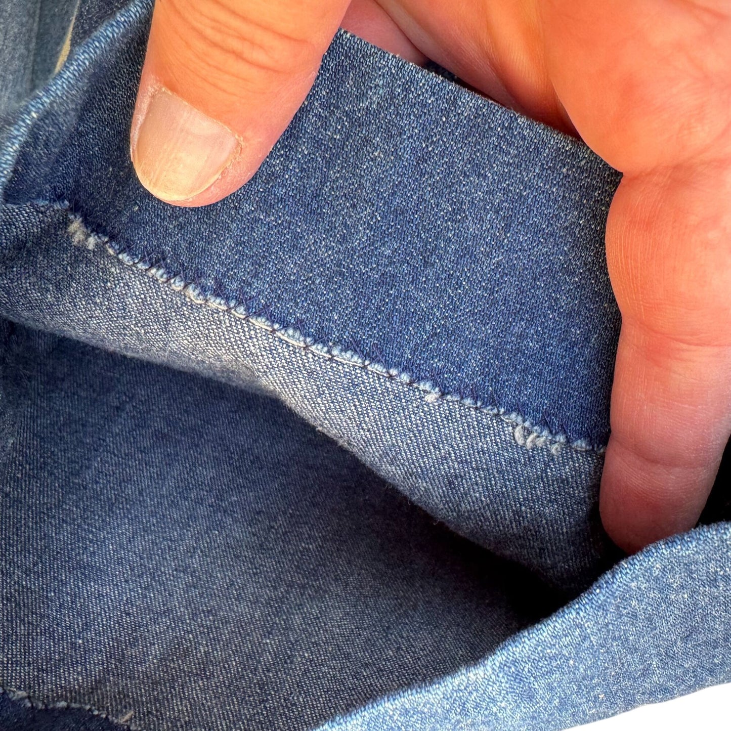 Calvin Klein Vintage 70s 80s Womens High-Waisted Blue Denim Straight Leg Jeans