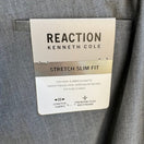 Switch Kenneth Cole Reaction Mens Slim Fit Stretch Dress Pant Grey 30x32 Minimalist NEW 2 image