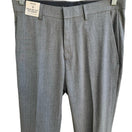 Switch Kenneth Cole Reaction Mens Slim Fit Stretch Dress Pant Grey 30x32 Minimalist NEW 3 image