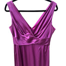 Switch Donna Ricco Surplice V-Neck Formal Bodycon Pleated Wrap Cocktail Dress Magenta 8 3 image