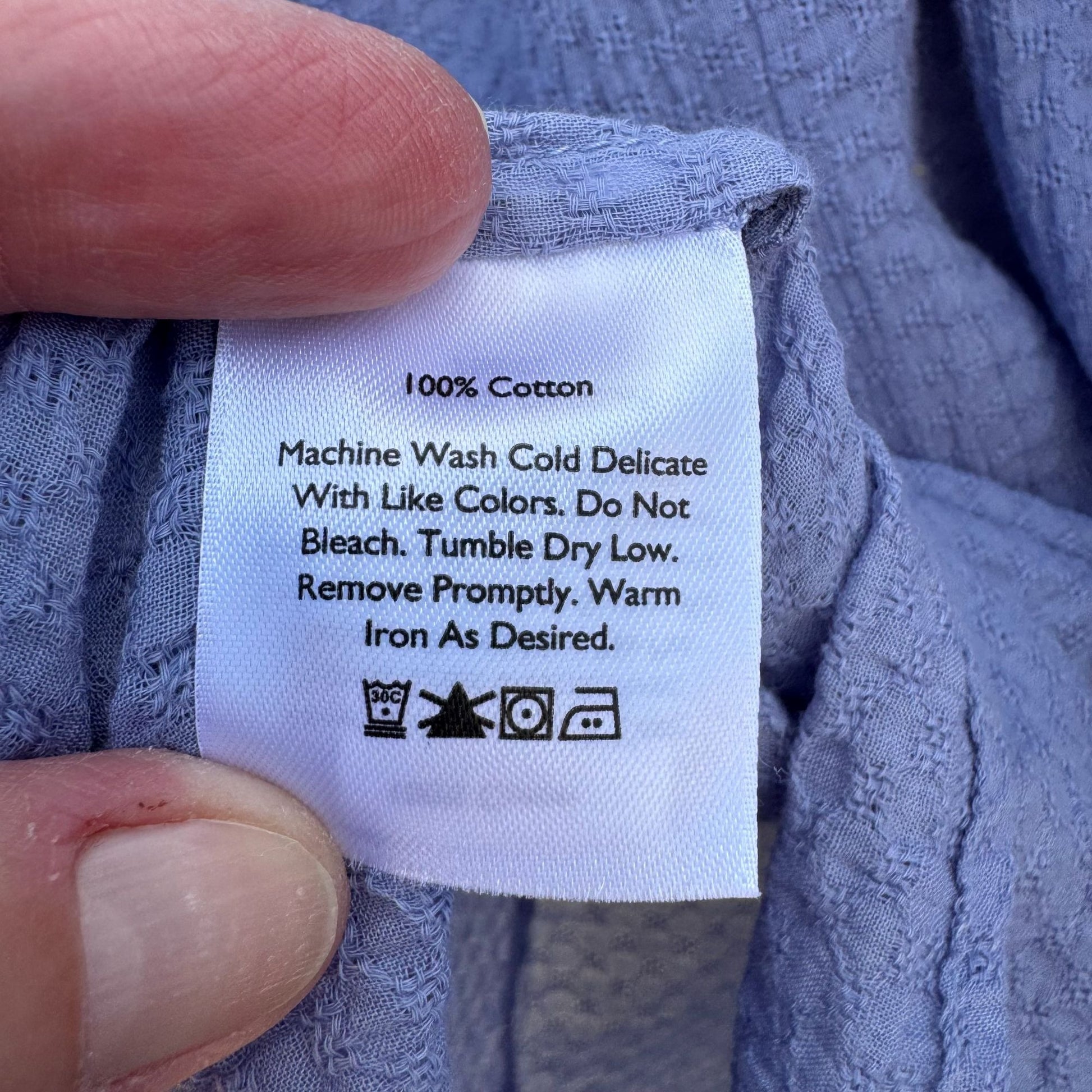 Eddie Bauer Womens Textured Linen Blue Button-Down Roll Tab Sleeve Shirt XXL