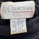 Switch Courtenay Vintage Cashmere Cotton Blend Minimalist Preppy Turtleneck Sweater M 2 image