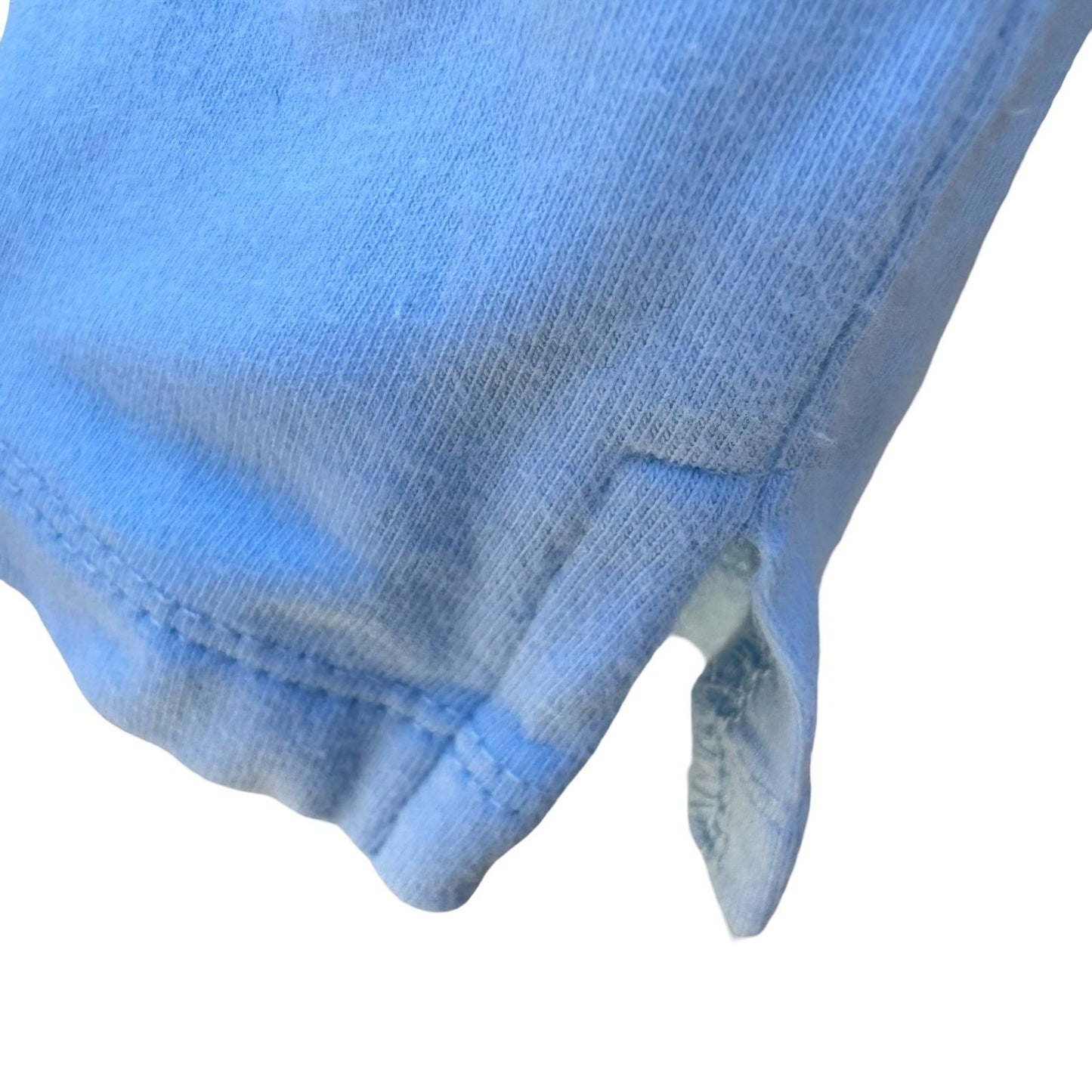 Sutton Studio V-Neck 3/4 Sleeve Minimalist Layering Top Womens Pastel Blue XL