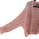 Switch Costa Blanca Boho Coastal Beachy Airy Open Knit Batwing Cardigan Sweater Women M 3 image
