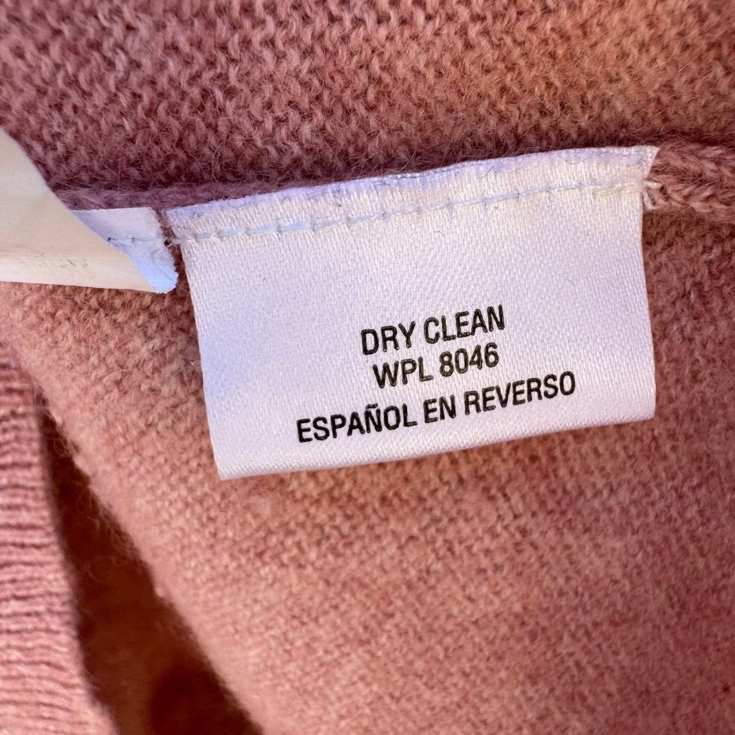 Charter Club Luxury Cashmere Sweater Quiet Luxury Old Money Soft Girl Pink L