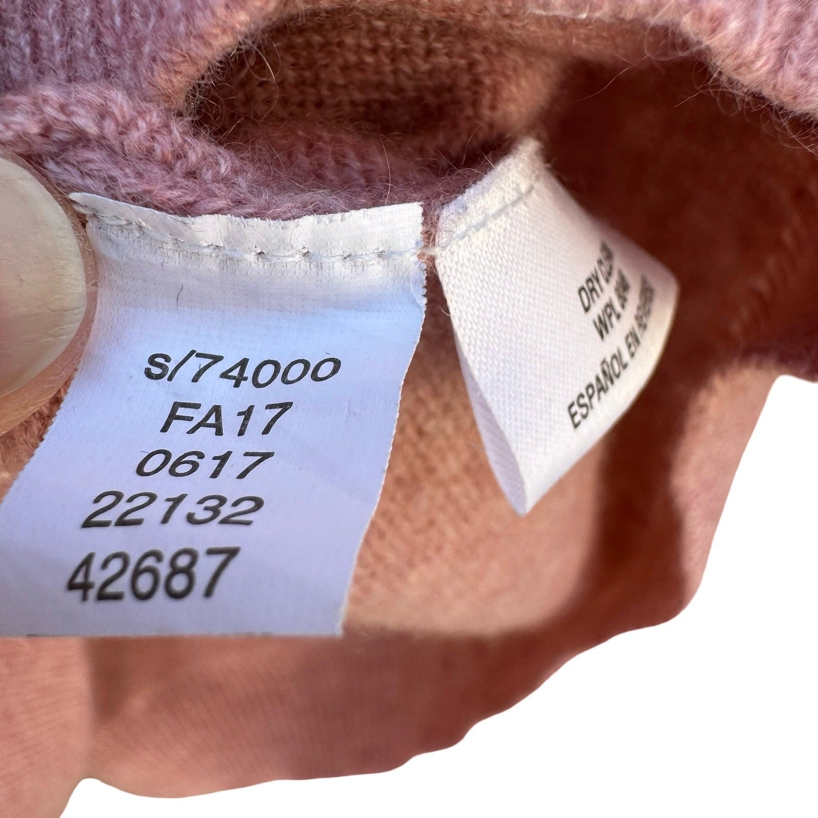 Charter Club Luxury Cashmere Sweater Quiet Luxury Old Money Soft Girl Pink L