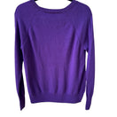 Switch Halogen Cashmere Quiet Luxury Old Money Minimalist Preppy Cozy Sweater Purple M 3 image