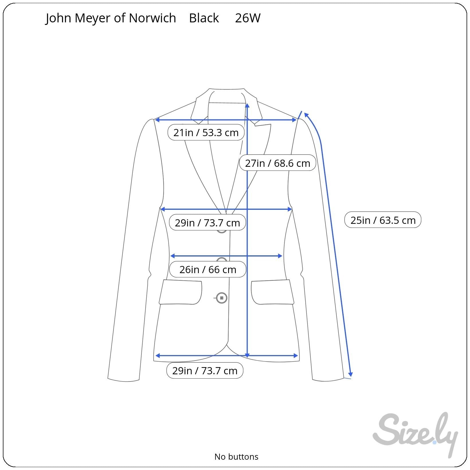 John Meyer Of Norwich Womens Black Contrast Stitch Open Front Blazer Jacket 26W