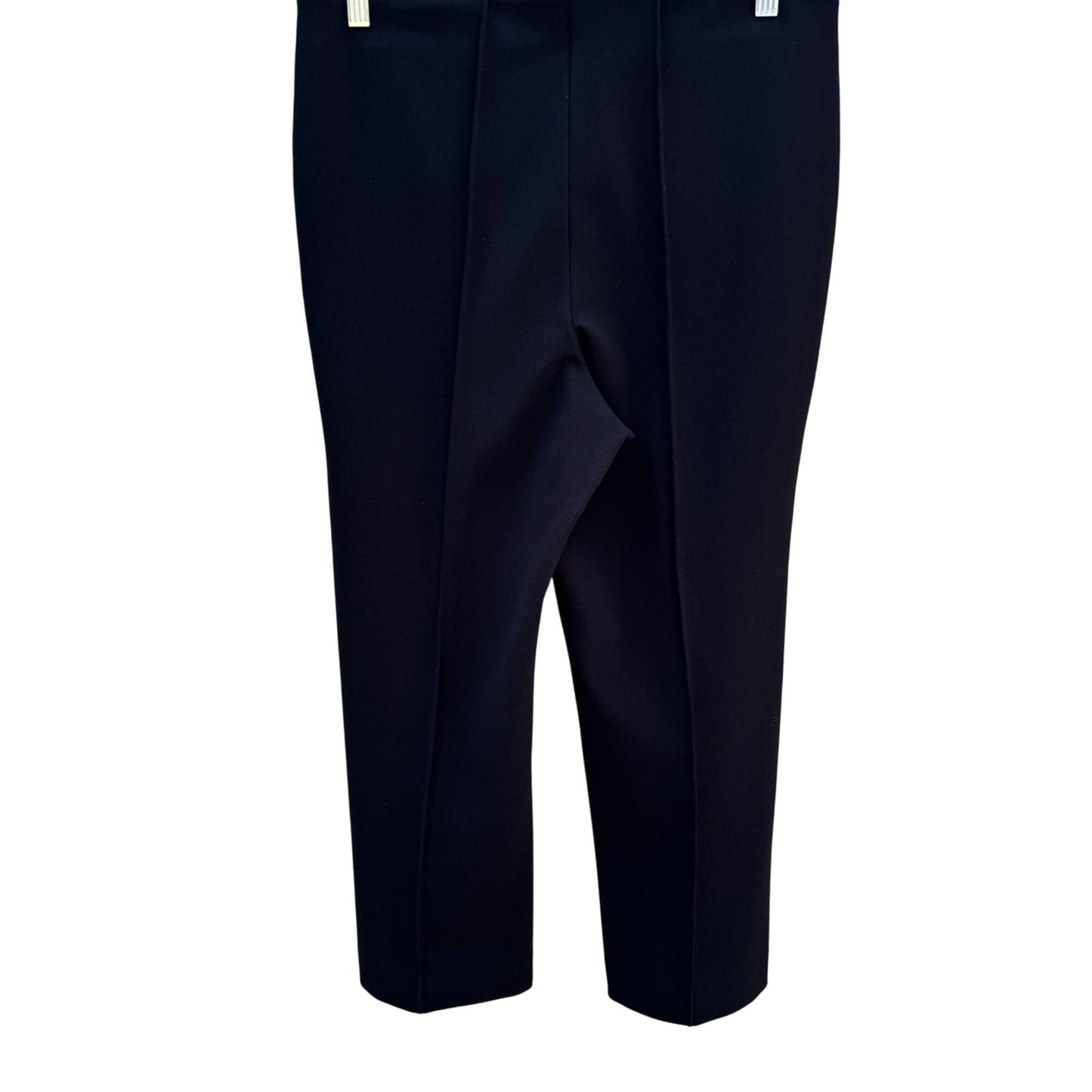 Vince Camuto Womens Black Pull-On Elastic Waist Seam Front Trousers Dress Pants