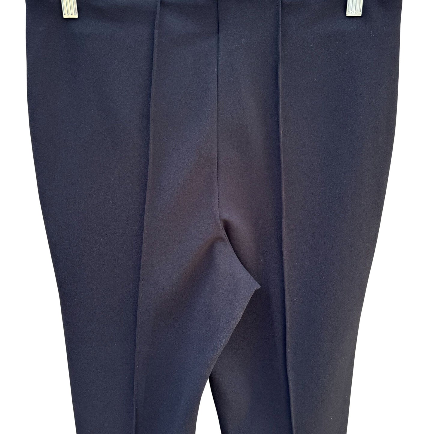 Vince Camuto Womens Black Pull-On Elastic Waist Seam Front Trousers Dress Pants