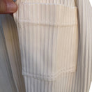 Switch Staples Vintage Womens Ribbed Polyester Blend Long Sleeve Open Front Cream Cardigan 3 image