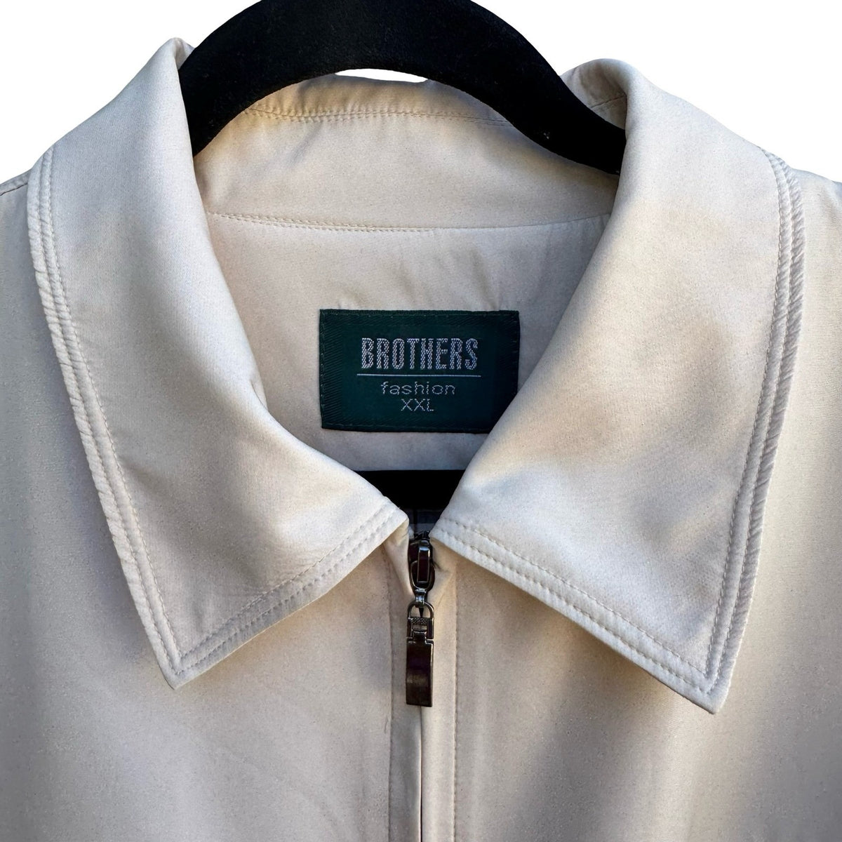 Brothers Fashion Minimalist Preppy Plaid Lined Zip Harrington Jacket Mens XXL