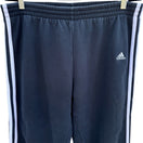 Switch Adidas Vintage Y2K Fleece Track Pant Mens L Black 3 Stripe Streetwear Athleisure 3 image
