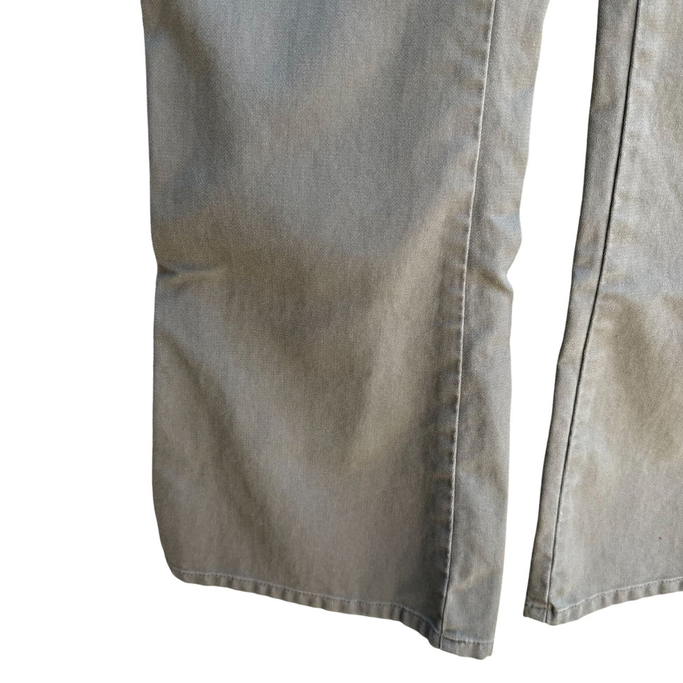 No Boundaries Vintage Y2K Womens Junior Olive Low Risk Bootcut Flare Pants 13