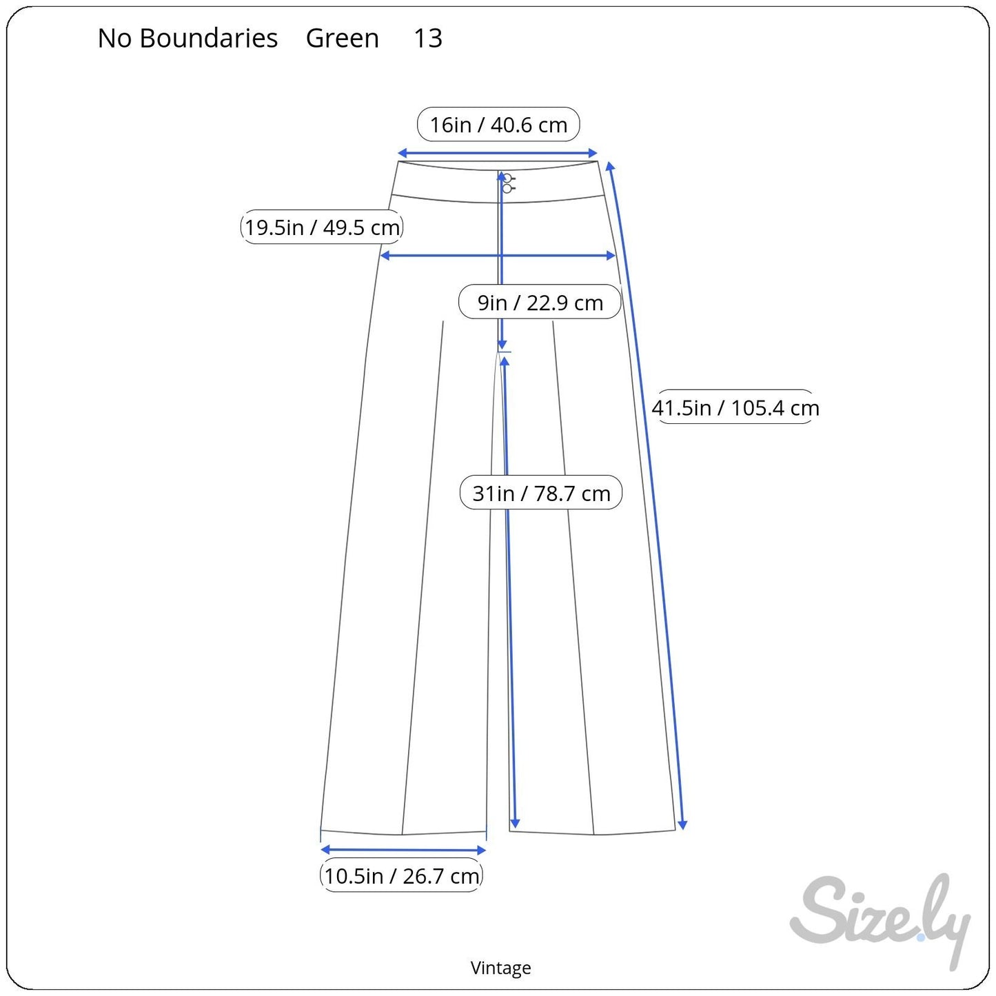 No Boundaries Vintage Y2K Womens Junior Olive Low Risk Bootcut Flare Pants 13