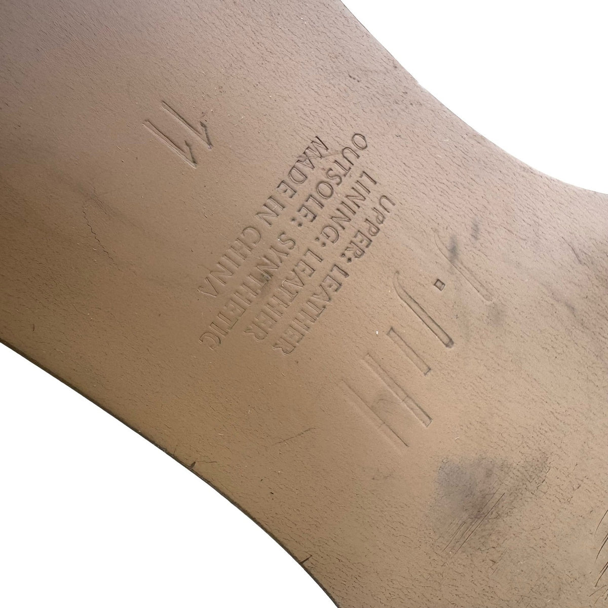 J. Jill Mixed Media Cap Toe d'Orsay Flats Minimalist Career Beige Womens 11