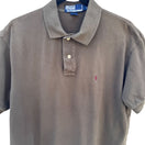 Switch Polo By Ralph Lauren Vintage Mens Preppy Brown Cotton Short Sleeve Polo Shirt L 2 image